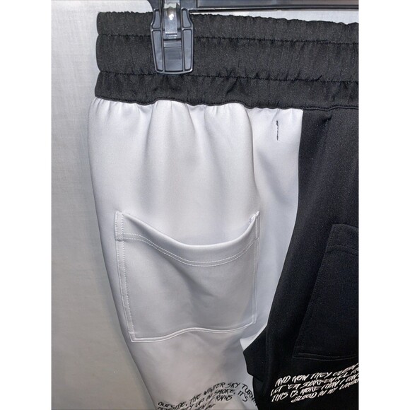 GVAPI Men’s Athletic Pants Size 30x34 Black White Athleisure Outdoors Comfort - Picture 12 of 15